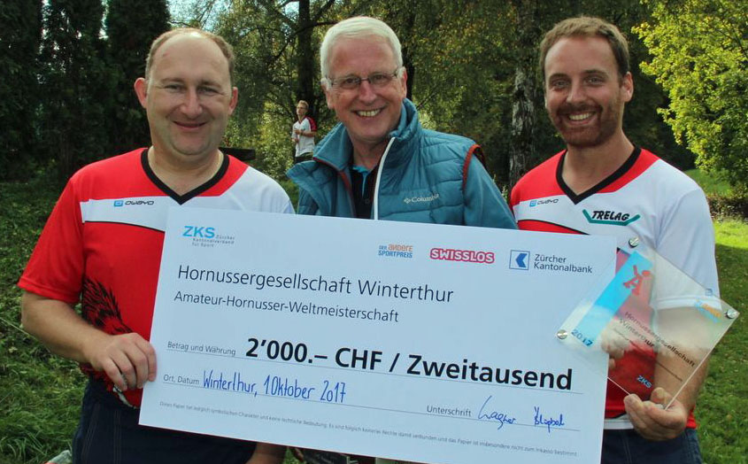 04.10.17 - Hornusser gewinnen beim "Der Andere Sportpreis" des ZKS